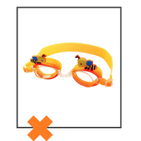 Duikbril Krab oranje